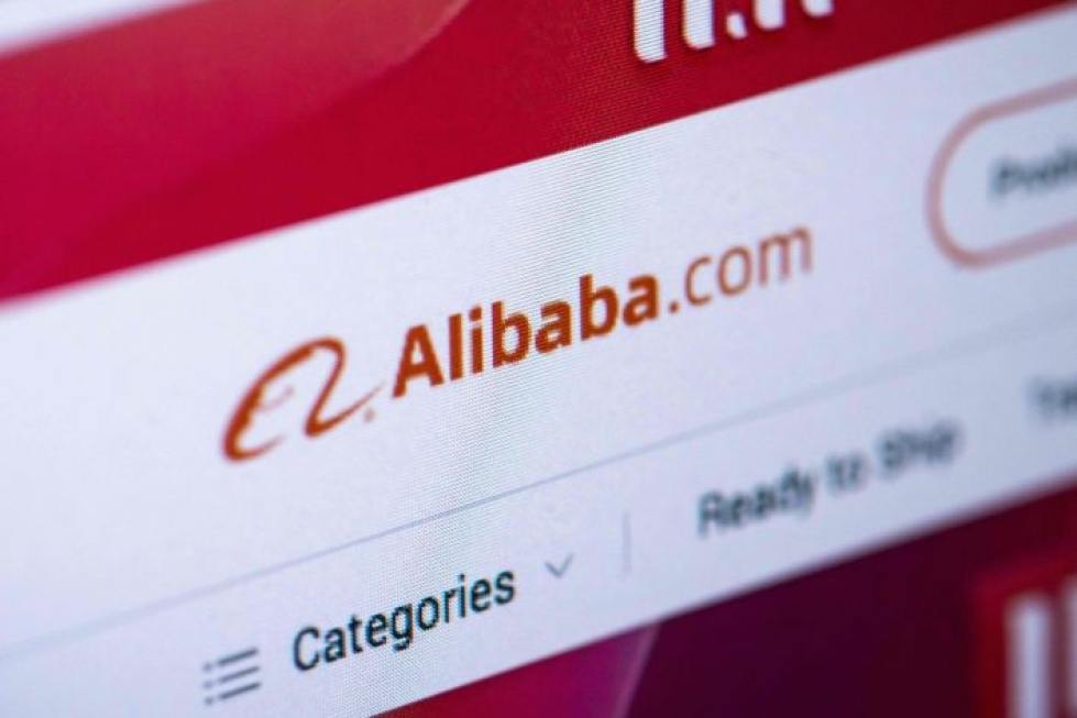 Alibaba on aiemmin listautunut pörssiin New Yorkissa. LEHTIKUVA/AFP
