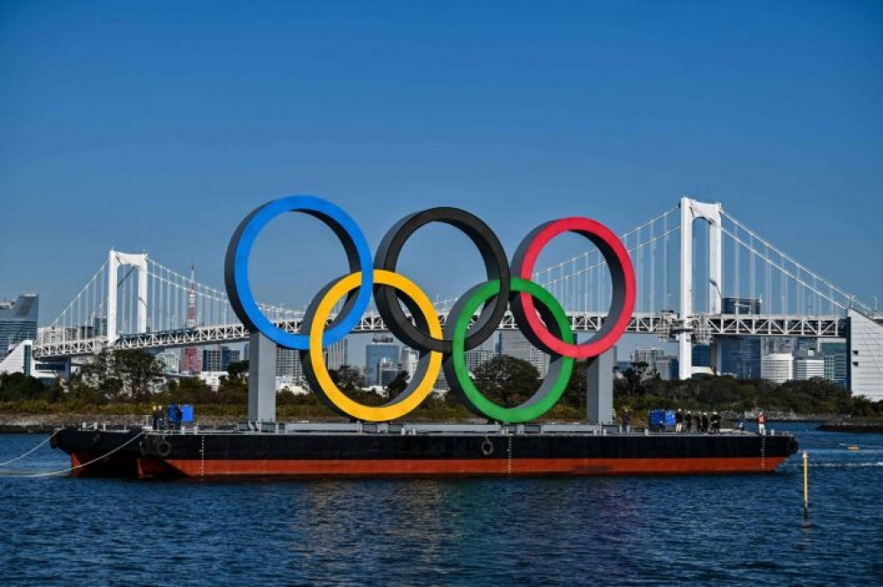Tokion olympialaiset piti järjestää jo viime vuonna, mutta uusi yritys on 23. heinäkuuta–8. elokuuta. LEHTIKUVA/AFP