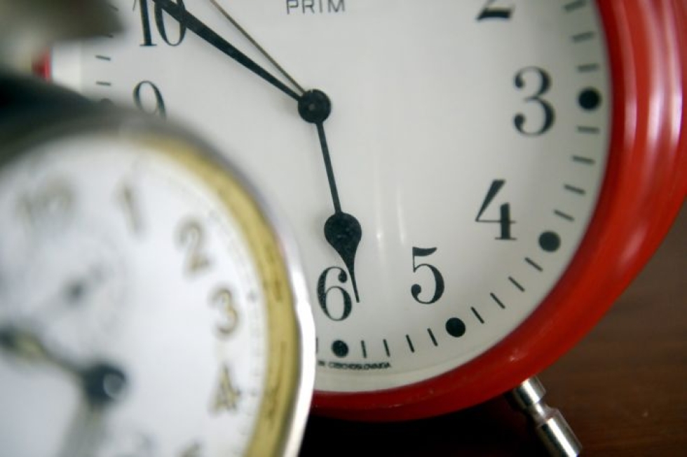 Komissio ehdottaa, että kelloja siirrettäisiin ensi vuonna viimeisen kerran. LEHTIKUVA / ANTTI AIMO-KOIVISTO