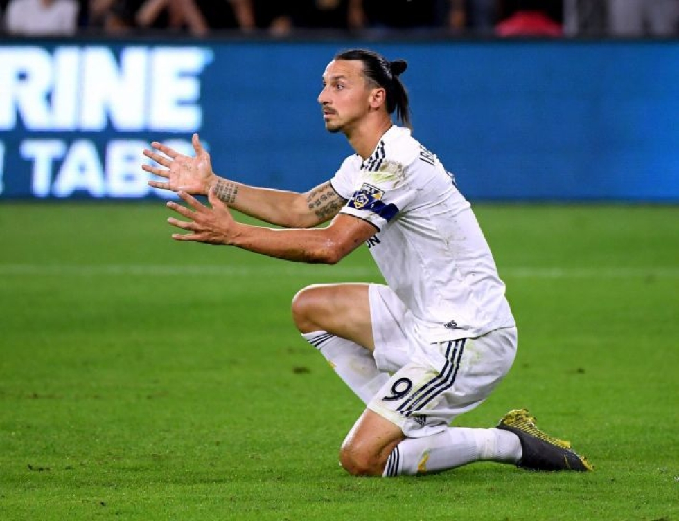 Ibrahimovic vahvisti viime viikolla lähtevänsä Los Angeles Galaxysta. LEHTIKUVA/AFP
