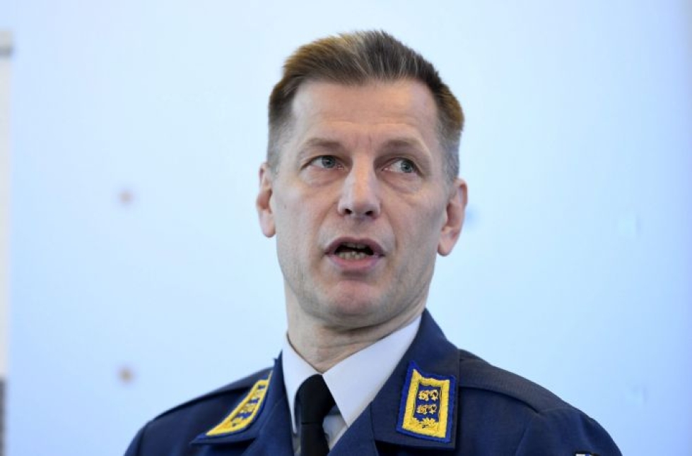 Nykyinen komentaja Sampo Eskelinen on jäämässä pois tehtävästään keväällä, kun hänen määräaikainen virkansa päättyy. LEHTIKUVA / MARTTI KAINULAINEN