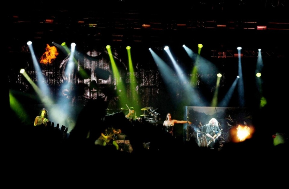 Nightwish Ilosaarirockissa heinäkuussa 2013
