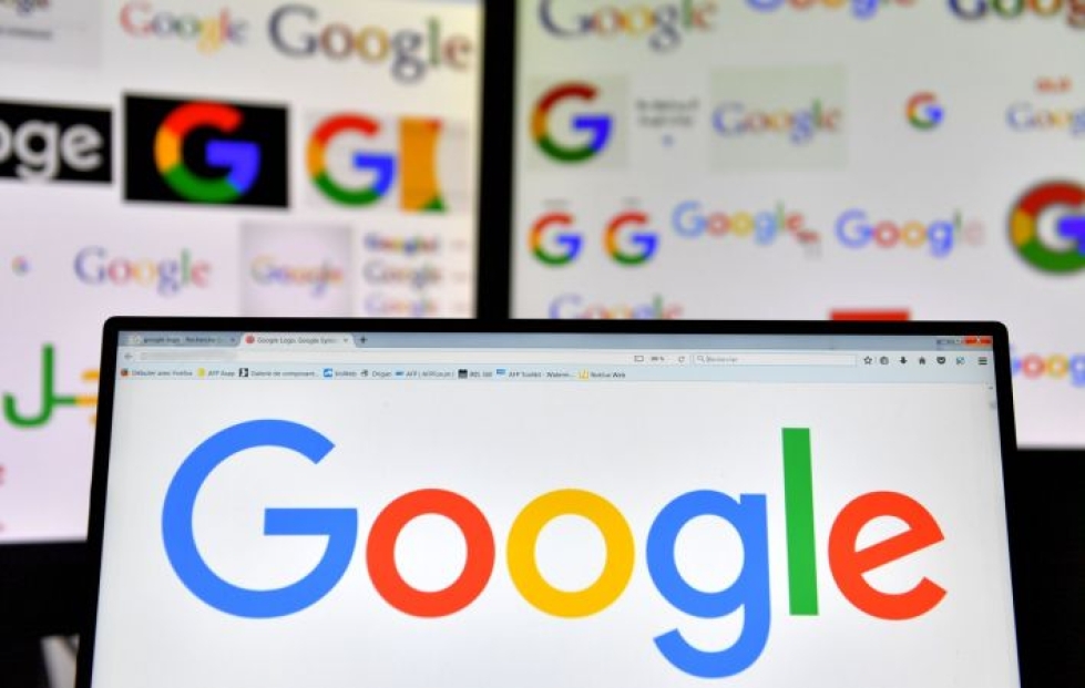 Komissio asetti Googlelle heinäkuussa 4,3 miljardin euron sakot määräävän markkina-aseman väärinkäytöstä. LEHTIKUVA / AFP