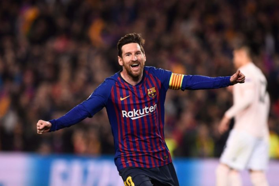 Messi tienasi Forbesin mukaan viime vuonna reilut 112 miljoonaa euroa. Lehtikuva/AFP