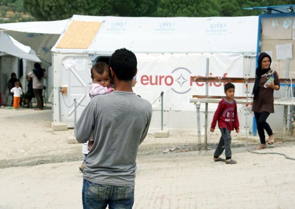 Ainakin kaksi Euro Relief -avustusjärjestön työntekijää on jakanut allekirjoitettavia lomakkeita, joissa kehotetaan muun muassa tunnustautumaan syntiseksi. LEHTIKUVA/AFP