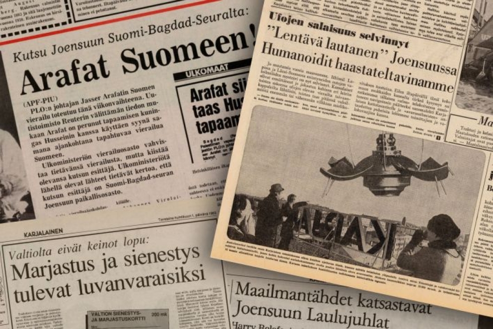 1.4. on ollut yllättävien uutisten päivä. Aivan joka vuosi ei aprillijuttuja ole Karjalaisessa julkaistu.