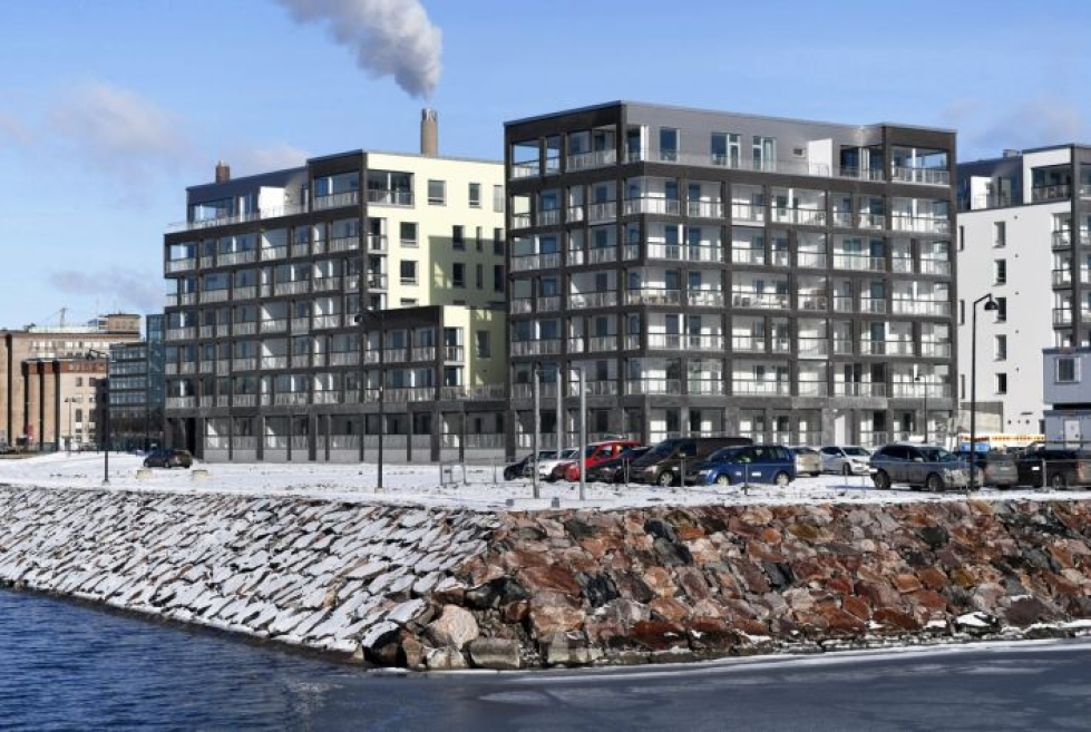 Ennusteen mukaan asuntojen hinnat nousevat tänä vuonna nopeimmin pääkaupunkiseudulla ja Tampereella. LEHTIKUVA / VESA MOILANEN