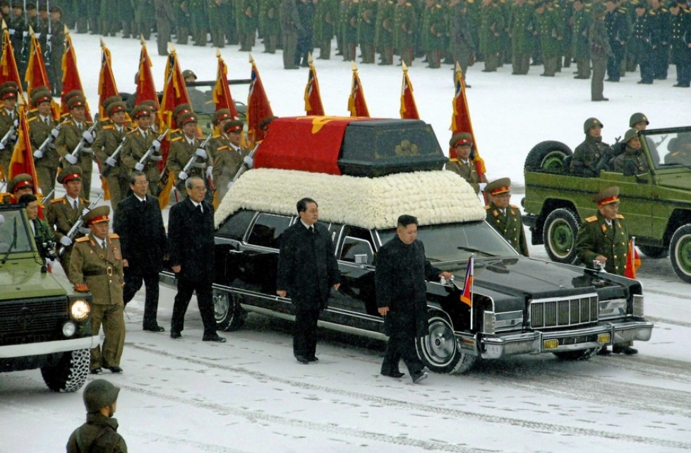 Pohjois-Korean edesmenneen johtajan Kim Jong Ilin hautajaisseremonia pidettiin pääkaupungissa Pjongjangissa.