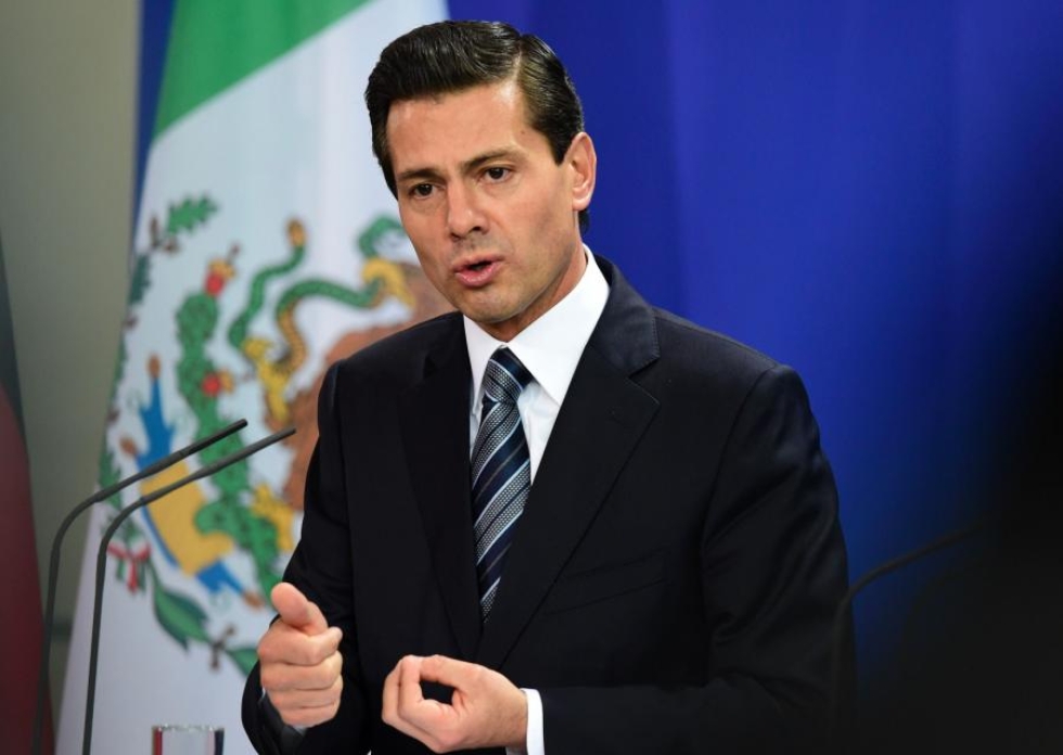 Meksikon presidentti Enrique Pena Nieto puoltaa homoliittojen laillistamista koko Meksikon alueella. LEHTIKUVA/AFP