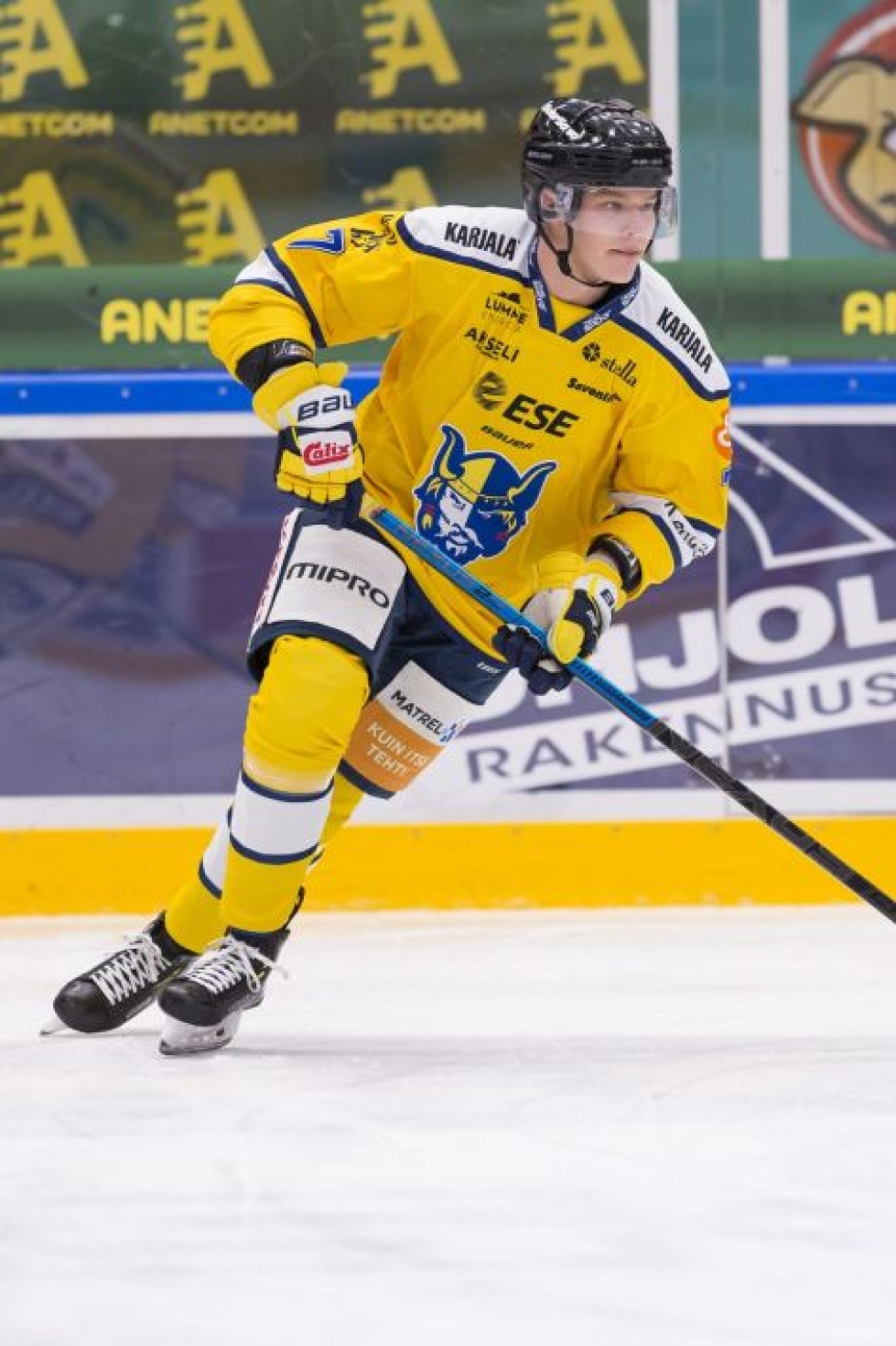 Etelä-Vantaan Urheilijoiden kasvatti Piipponen, 28, on Jukurien puolustajien kauden pistepörssissä neljäs. LEHTIKUVA / MIKA KYLMÄNIEMI