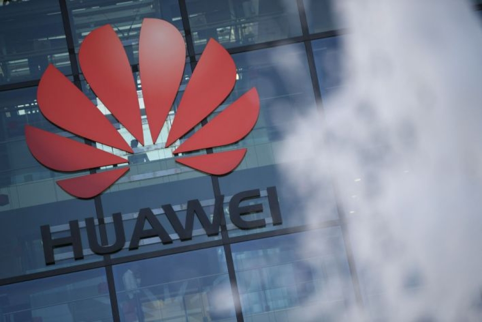 Yhdysvallat epäilee, että Kiina käyttää Huawein laitteita vakoilussa. Huawei on kiistänyt syytökset. LEHTIKUVA/AFP