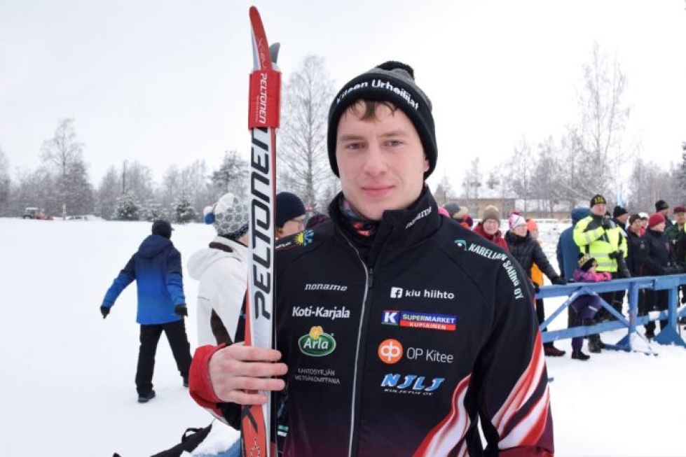 Ville Happonen voitti tänä talvena myös Pogostan hiihdon.