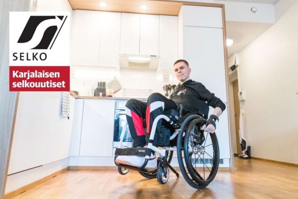 Teemu Meriläinen joutui 16-vuotiaana vakavaan liikenneonnettomuuteen. Hän käyttää pyörätuolia koko loppuelämänsä.