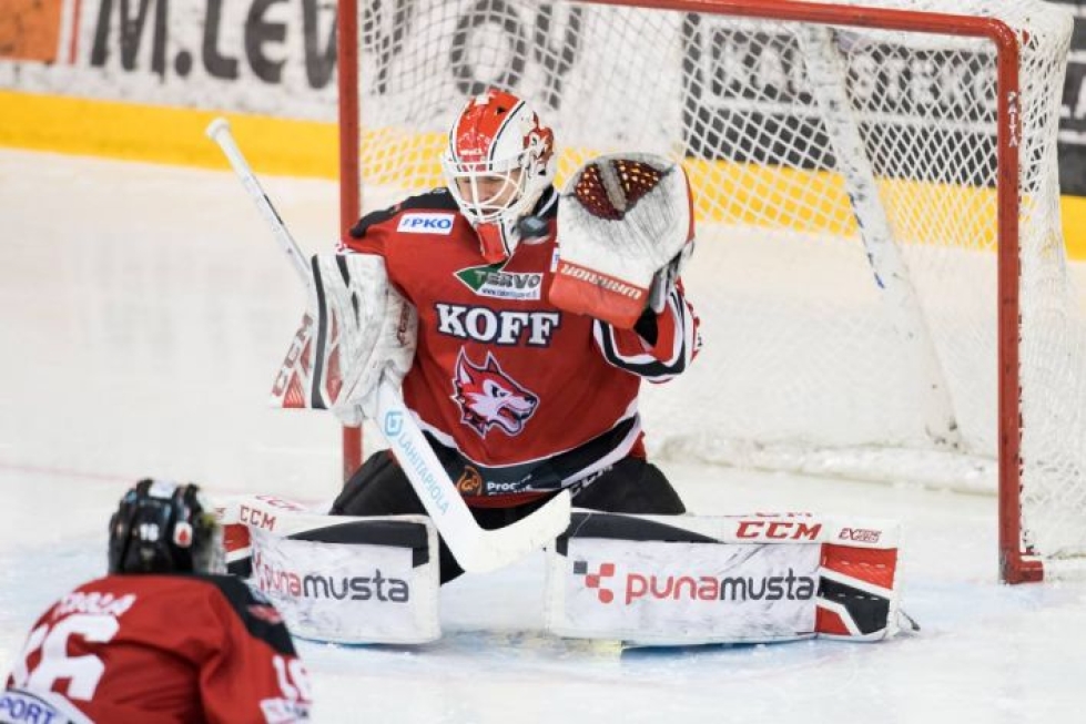 Kasperi Kotkaniemi päässee taas maalille, kun Jokipojat pelaa Hokkia vastaan keskiviikkona.
