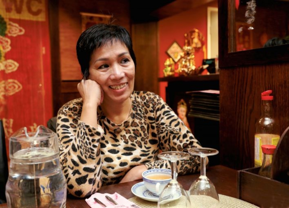 Joensuussa toimii useitakin vietnamilaistaustaisten perustamia yrityksiä, kuten Silver Dragon -ravintola Isossa Myyssä. Kuvassa Phuong Dao, jonka puoliso perusti yrityksen vuonna 2011.
