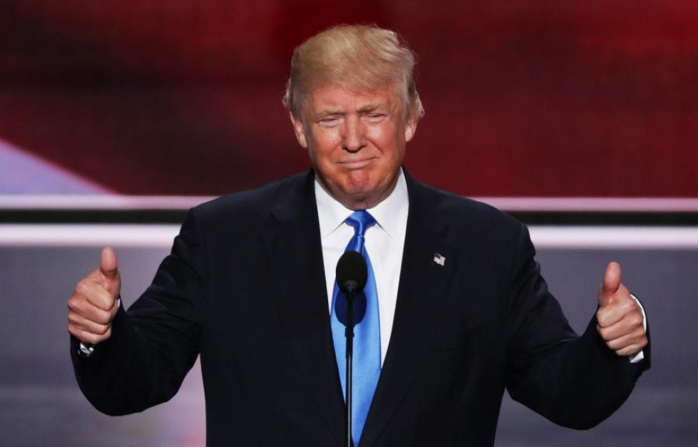 Donald Trumpin on määrä ottaa ehdokkuus vastaan virallisesti torstaina. LEHTIKUVA/AFP