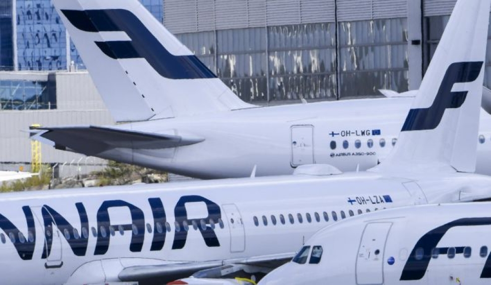Finnair hakee säästöjä muun muassa kiinteistökuluista, koneiden vuokrauskuluista ja palkitsemisrakenteista. LEHTIKUVA/Markku Ulander