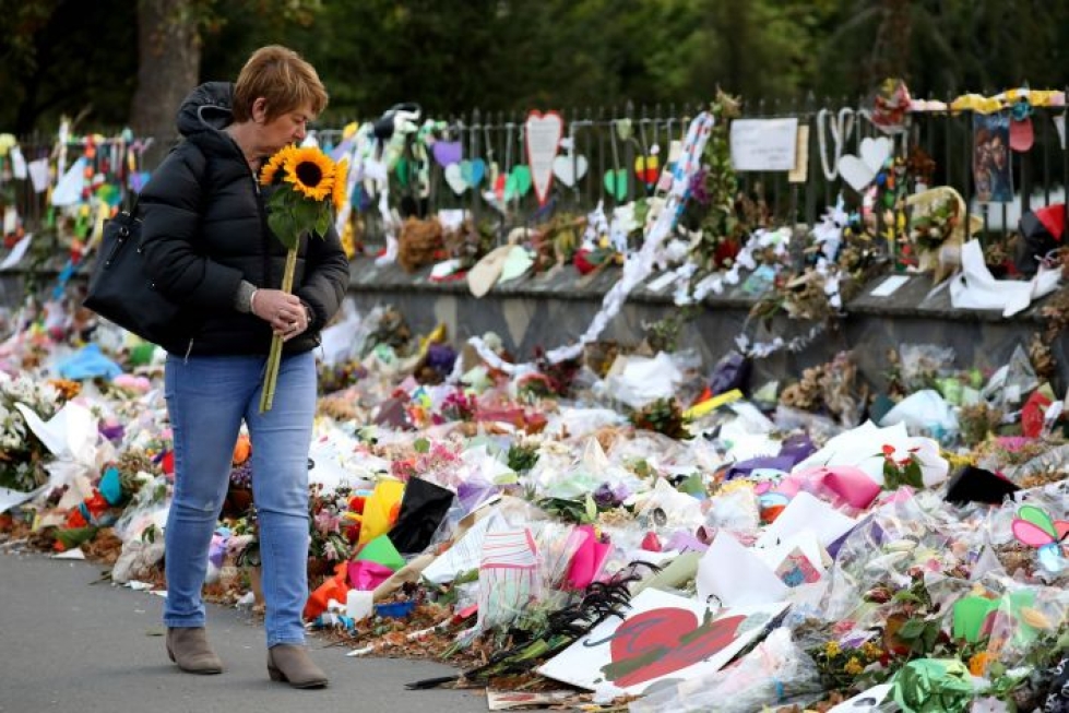 Christchurchin iskussa kuoli 50 ihmistä. Lehtikuva / AFP