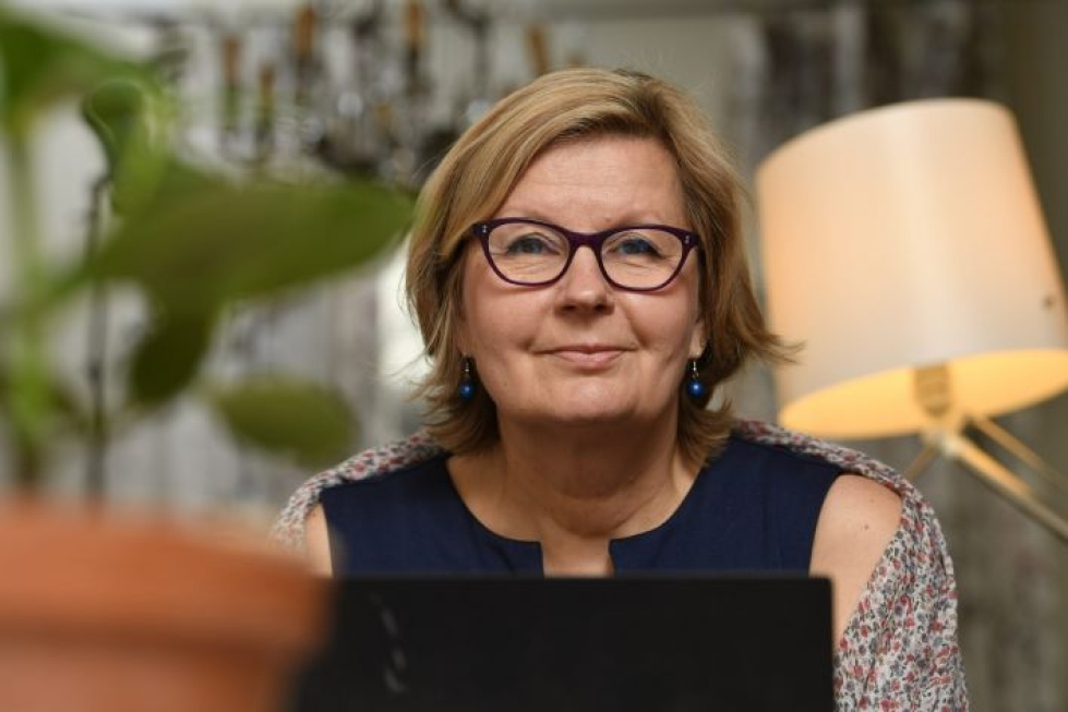 Minna Vuorio nousi EU:n henkilöstövalintatoimiston Epson johtoon keskellä pahinta korona-aikaa. LEHTIKUVA / John Thys