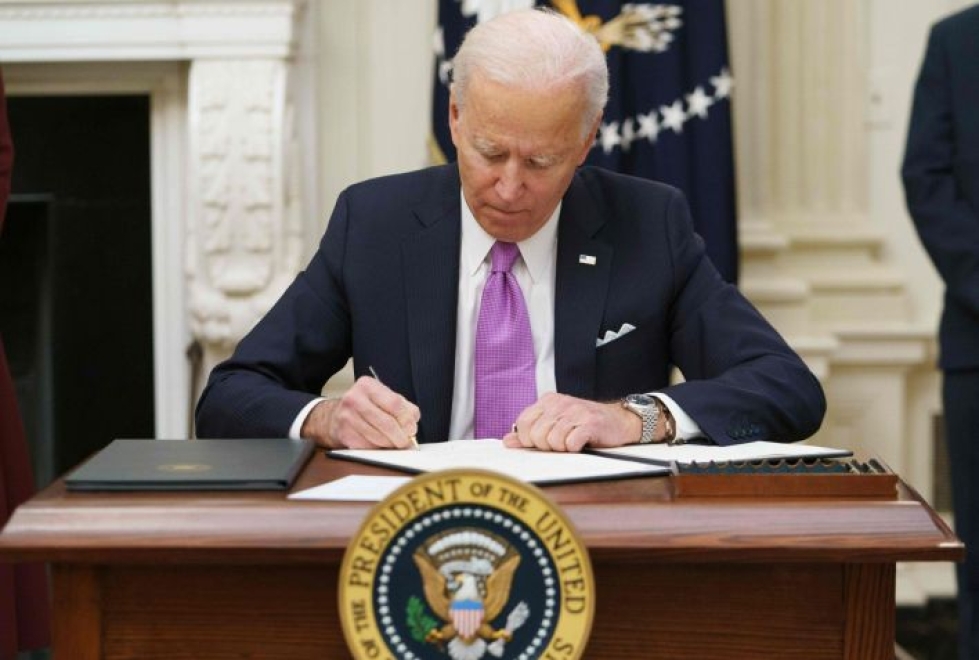 USA:n presidentti Joe Biden. LEHTIKUVA / AFP