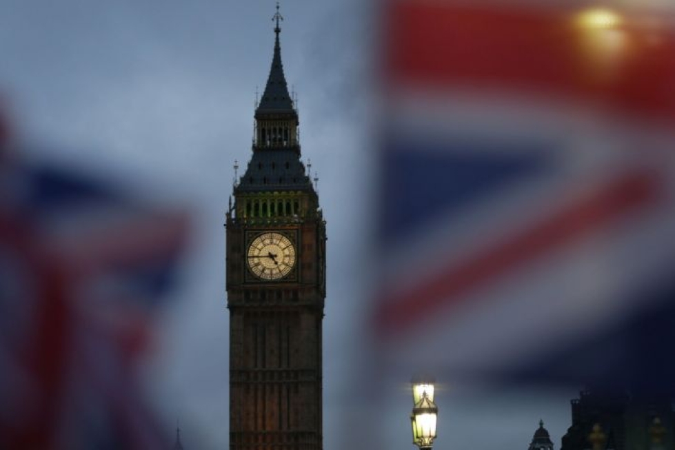 Parlamentti hylkäsi murskaluvuin pääministeri Theresa Mayn ehdottaman erosopimuksen pari viikkoa sitten. LEHTIKUVA/AFP