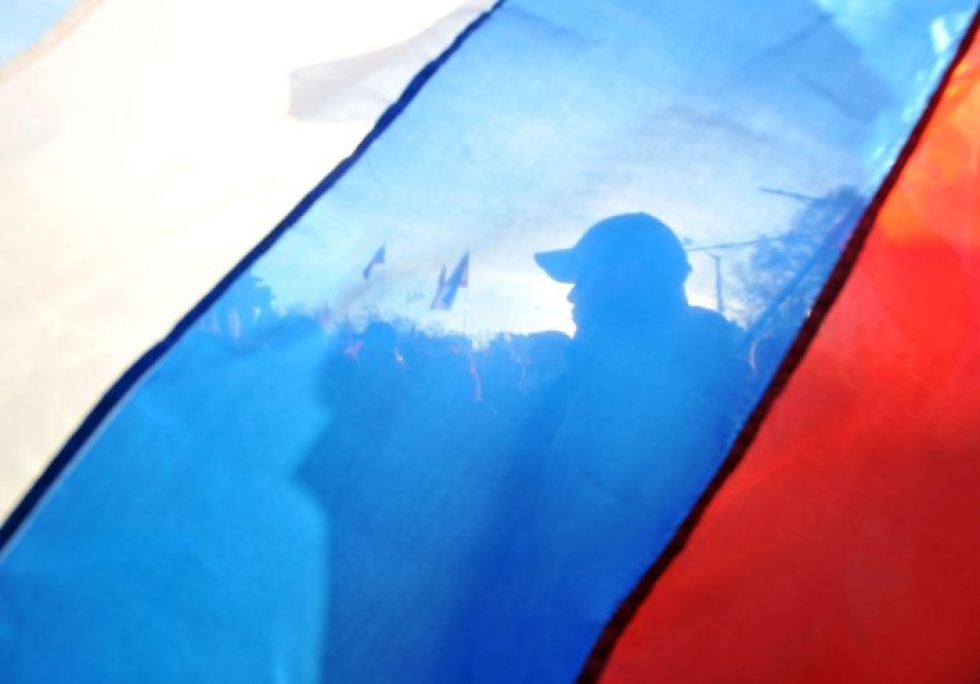Venäjä miehitti ja liitti itseensä Ukrainalle kuuluvan Krimin alueen keväällä 2014. LEHTIKUVA/AFP