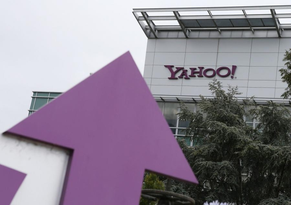 Yahoon mukaan maksukorttien tai pankkitilien tietoja ei ole päätynyt hakkerien käsiin.  LEHTIKUVA/AFP