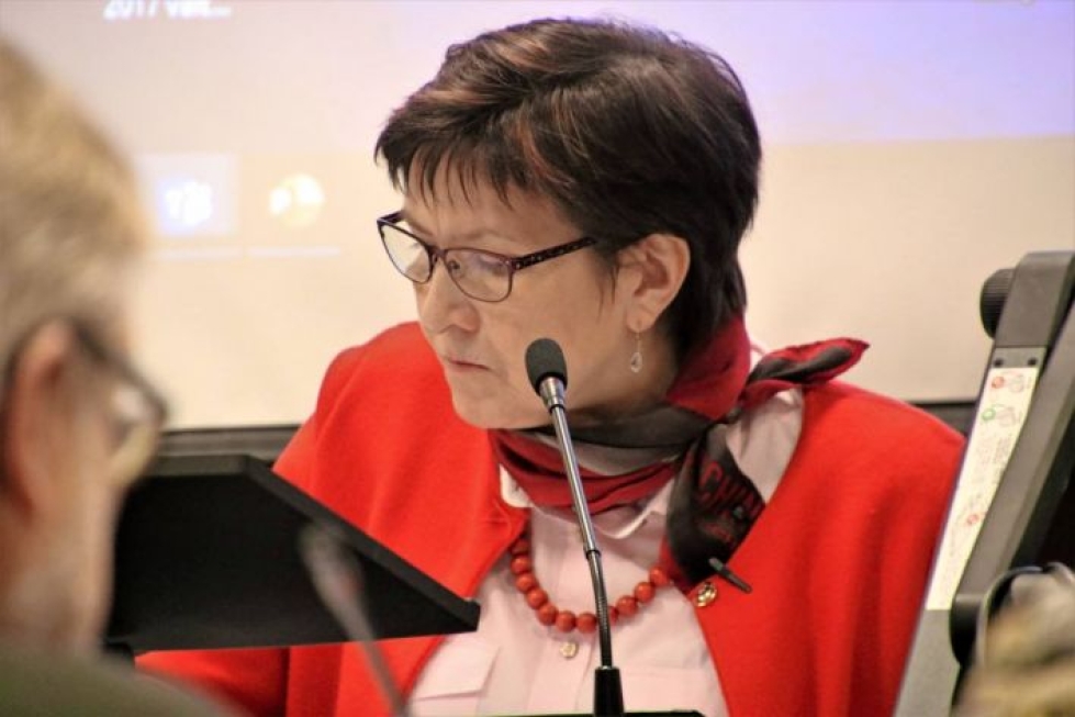 Kaupunginjohtaja Eeva-Liisa Auvinen.