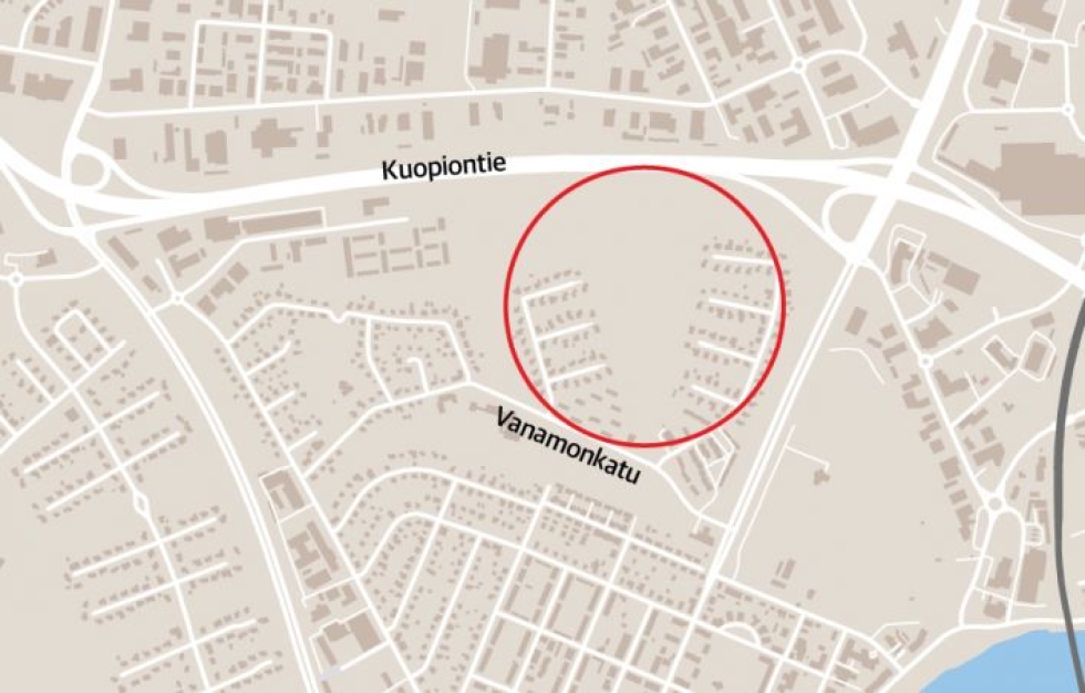 Poliisi pyytää havaintoja Kuopiontien ja Vanamokadun väliseltä alueelta viime lauantailta.