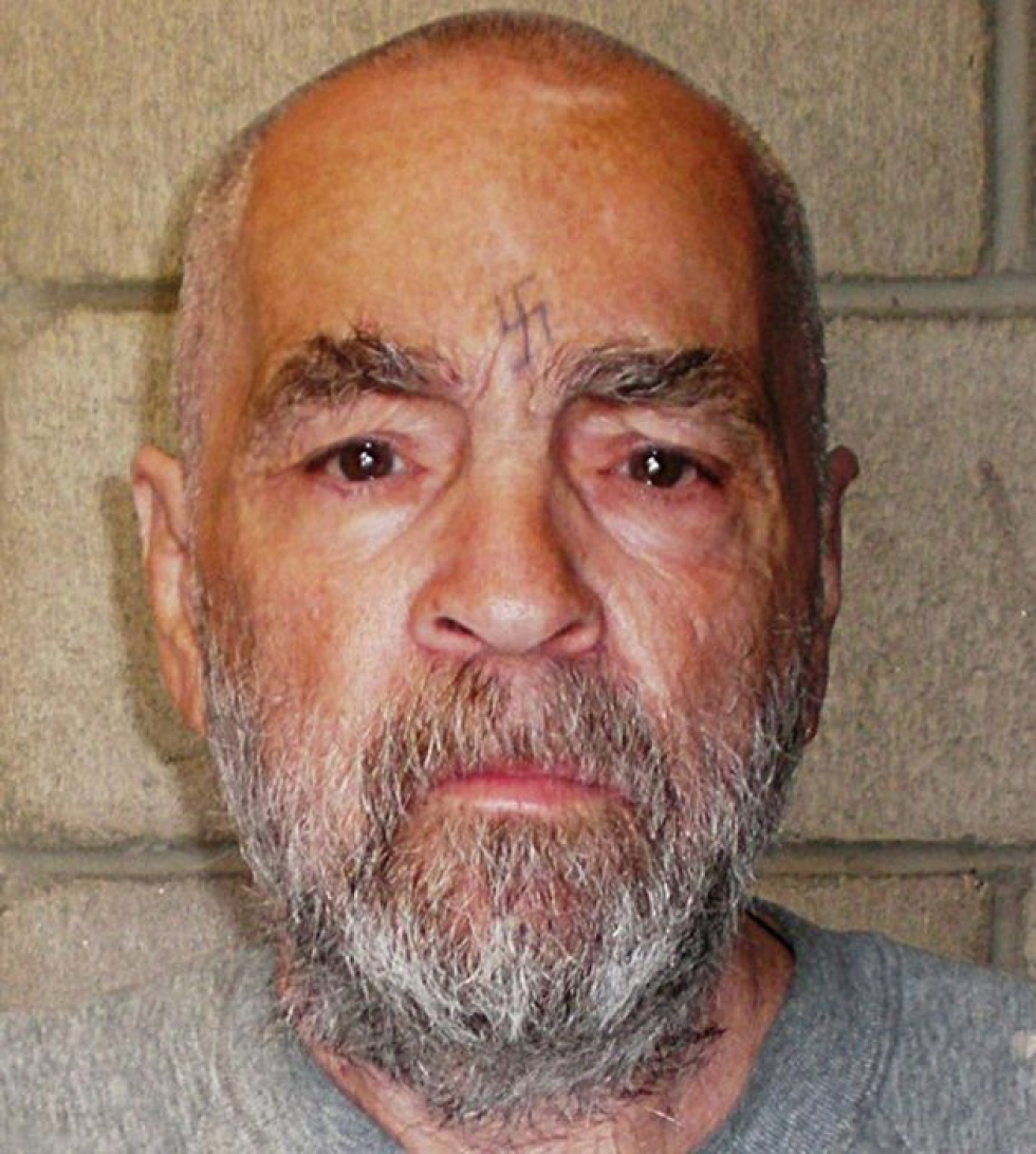 Charles Manson tuomittiin yhdeksään elinkautiseen vuonna 1969. Kuva vuodelta 2009. LEHTIKUVA/AFP