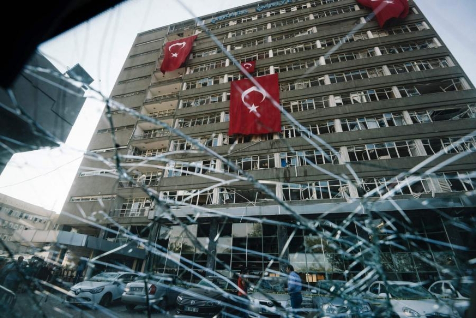 Ihmisoikeusjärjestö Amnesty Internationalin mukaan Turkissa on myös suljettu yli 20 uutissivustoa vallankaappausyrityksen jälkeen. LEHTIKUVA/AFP