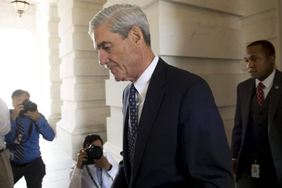 Entisen FBI-pomo Robert Muellerin johtama Venäjä-tutkinta alkoi toukokuussa 2017. LEHTIKUVA/AFP