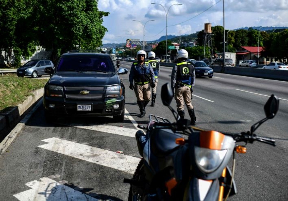 Venezuelassa kuolee kolme ihmistä väkivaltaan joka tunti. Lehtikuva/AFP