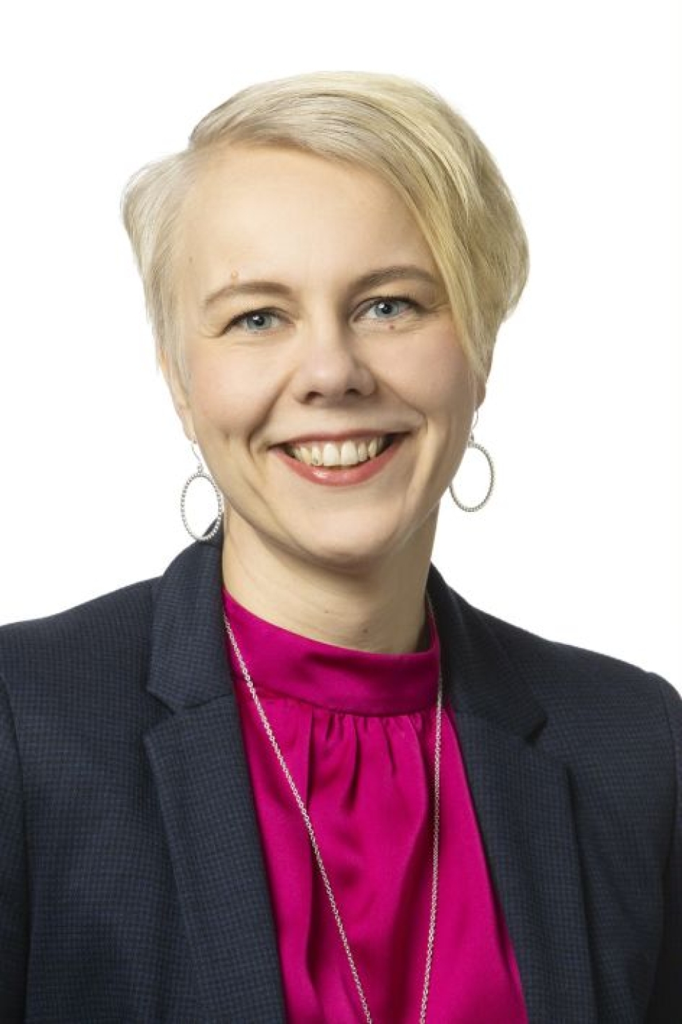 Satakunnan vaalipiirissä läpi menneen Heidi Viljasen (sd.) kannoilla tullut Mikko Uusitalo (kesk.) jäi vain 51 vertailulukuäänen päähän. LEHTIKUVA / HANDOUT