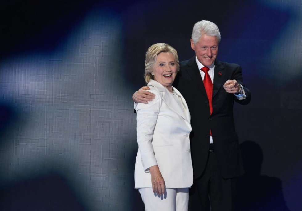 FBI:n julkaisemat tiedostot liittyvät Bill Clintonin presidenttikauteen. LEHTIKUVA/AFP