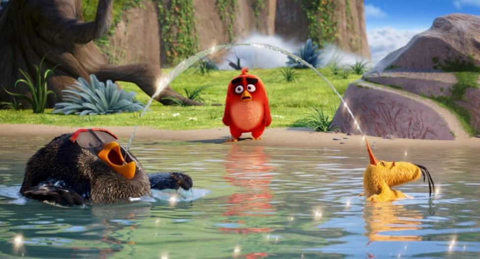 Angry Birds on tekemässä komean tuloksen avausviikonloppunaan Yhdysvalloissa. LEHTIKUVA/AFP