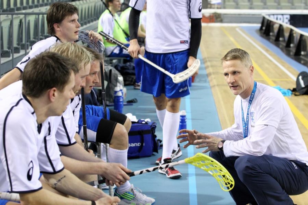 Suomen miesten maajoukkue harjoitteli torstai-iltana Joensuun areenassa päävalmentaja Petri Kettusen johdolla.