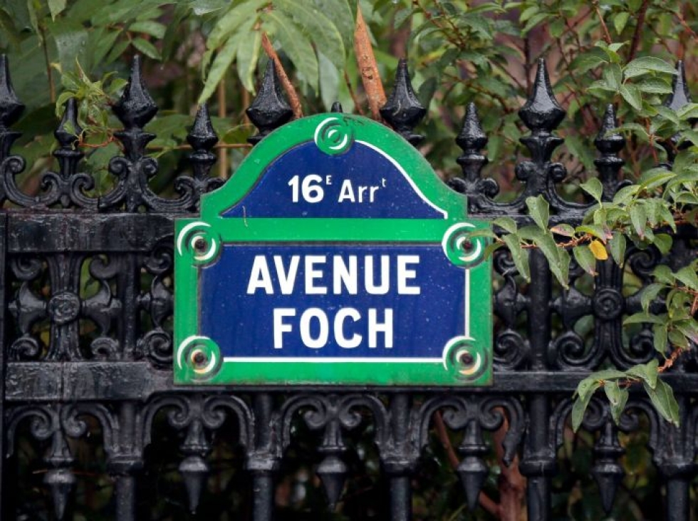 Henkivartijan pahoinpitelemä putkimies oli valokuvannut prinsessan Pariisissa Avenue Fochilla sijaitsevaa luksusasuntoa. LEHTIKUVA / AFP