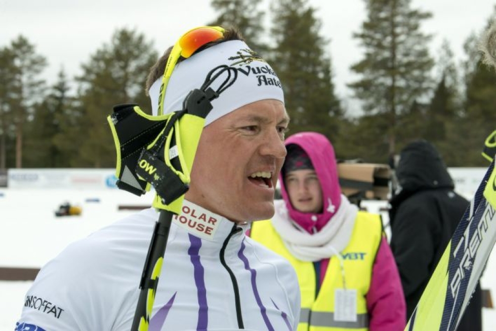 Sami Jauhojärvi hiihti pronssia reilu viikko sitten SM-kisoissa miesten 50 kilometrin vapaalla. 