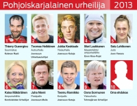 Äänestä vuoden 2013 pohjoiskarjalainen urheilija