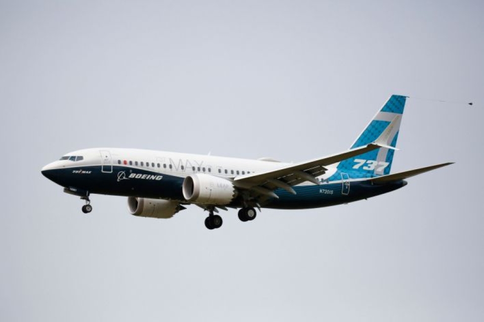 EU:n lentoturvallisuusvirasto EASA katsoo, että Boeingin 737 Max -mallin koneet voivat palata turvallisesti käyttöön. Lehtikuva/AFP