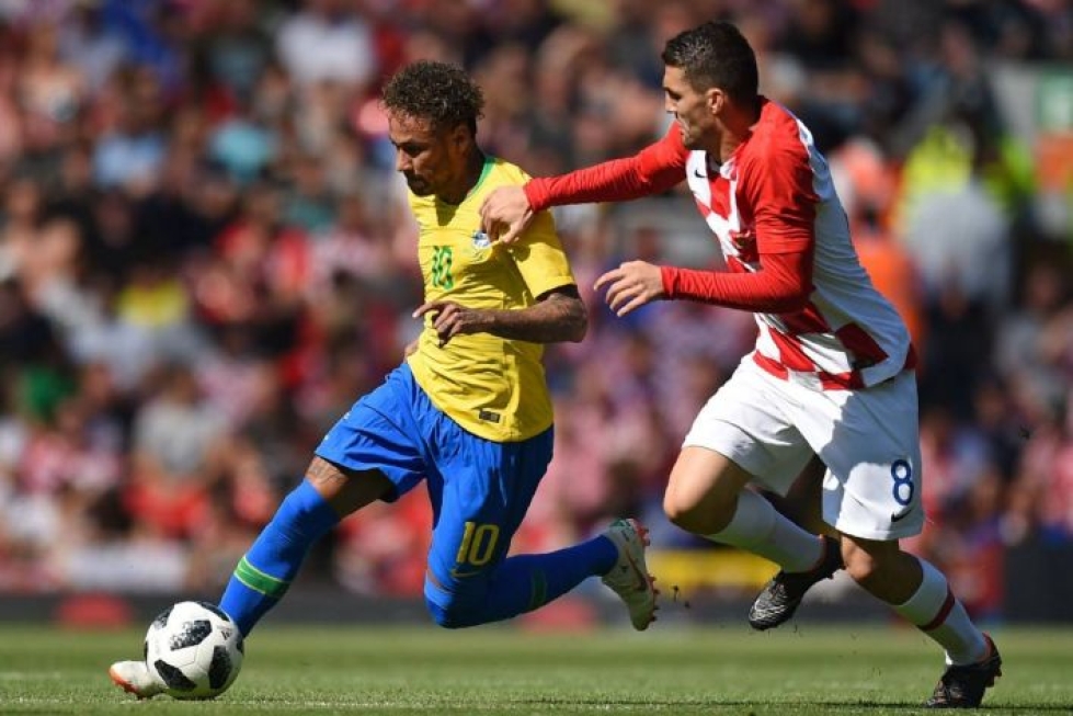 Brasilian tähtipelaaja Neymar edustaa MM-kisoissa eteläamerikkalaista osaamista parhaimmillaan.