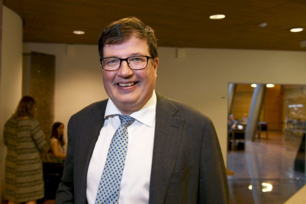 Arto Satonen valittiin tiistaina Ylen hallintoneuvoston puheenjohtajaksi. LEHTIKUVA / MARTTI KAINULAINEN