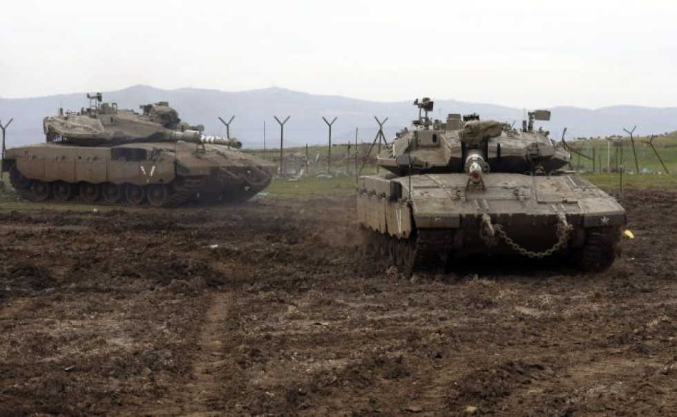 Israel on iskenyt Syyriassa kohteisiin, joilla on yhteyksiä Iraniin. 