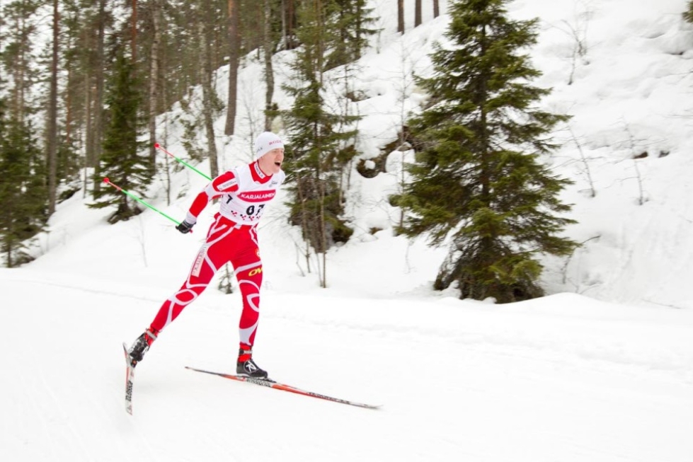 Valtimolta lähtöisin oleva Lasse Pörsti hiihti piirinmestariksi Pärnävaaran laduilla.