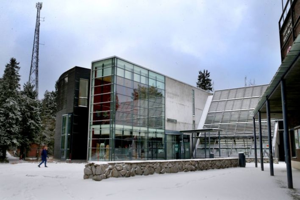 Luontokeskus Ukkoa kunnostettiin vuoden 2020 aikana monin tavoin. Arkistokuva vuodelta 2019.