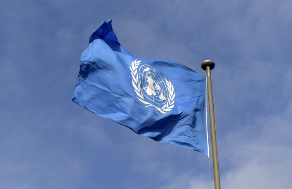 YK perustettiin toisen maailmansodan jälkimainingeissa syksyllä 1945. Lehtikuva / Vesa Moilanen