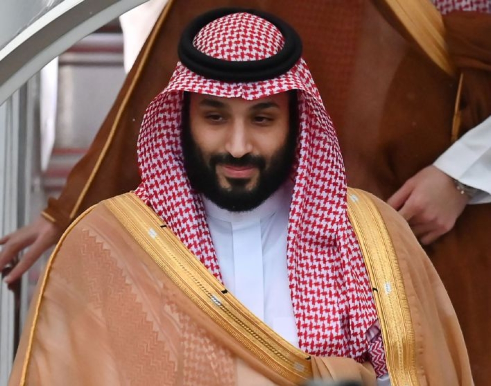 Kuningasperhettä kritisoivat Twitter-tilit ovat kiinnittäneet Saudi-Arabian kruununprinssin Mohammed bin Salmanin huomion. Lehtikuva/AFP