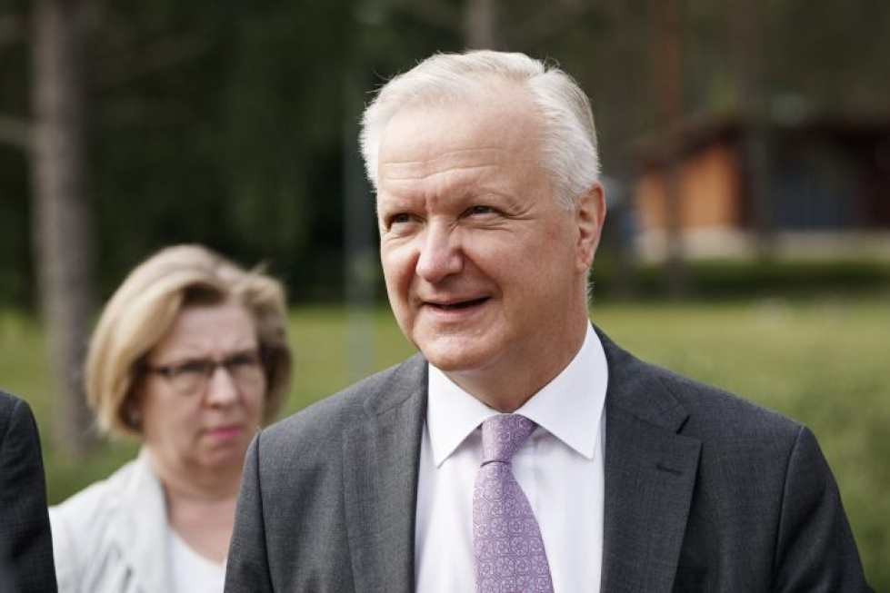 Olli Rehn voisi olla kompromissiehdokas EKP:n johtoon. LEHTIKUVA / Roni Rekomaa