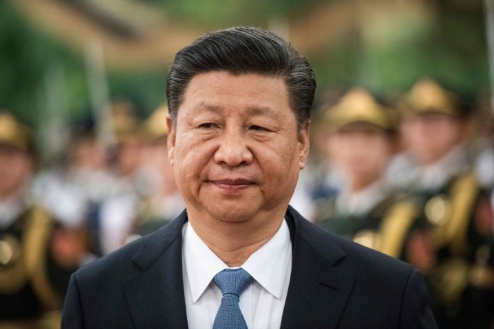 Xin vierailu on ensimmäinen kerta, kun Kiinan johtaja käy Myanmarissa liki kahteen vuosikymmeneen. LEHTIKUVA/AFP